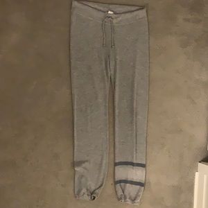 Gray sweatpants